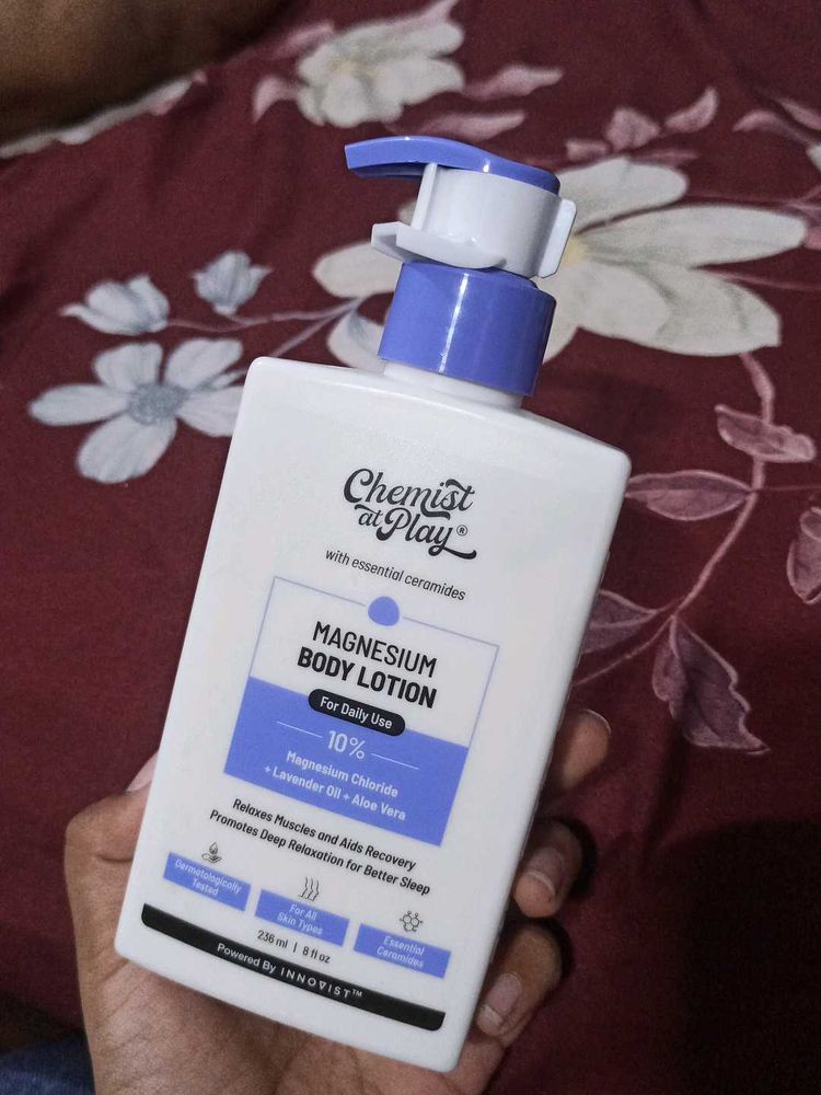magnesium body lotion