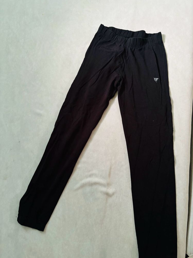 Black Casual leggings