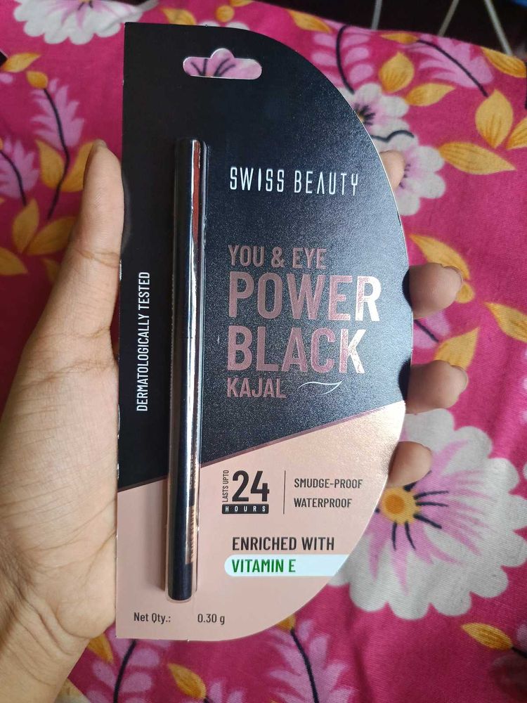 Sealed Swiss Beauty You &amp; Eye Power Black Kajal
