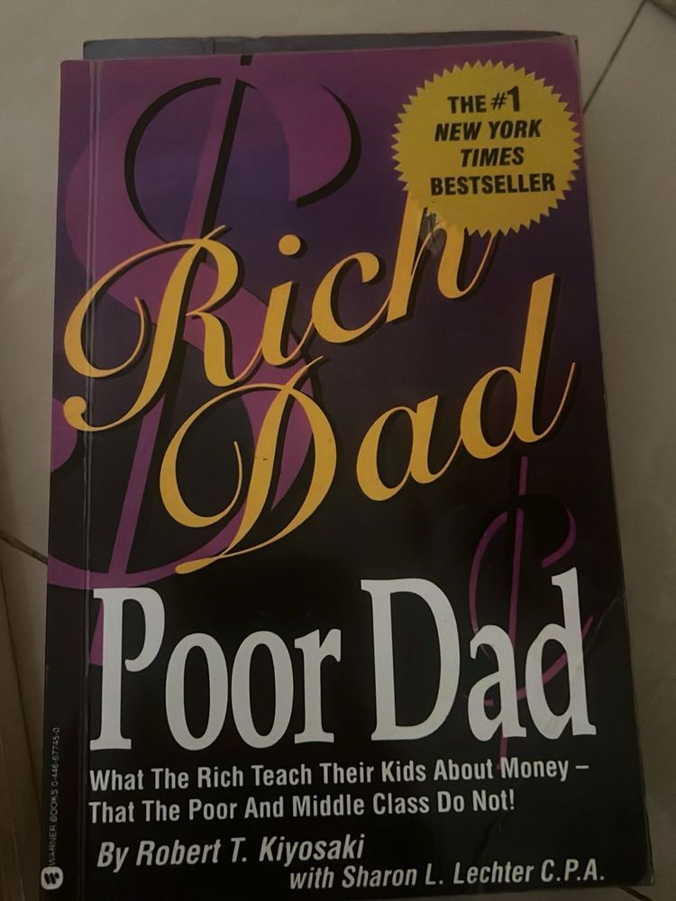 Rich  Poor Dad - Finance Boo