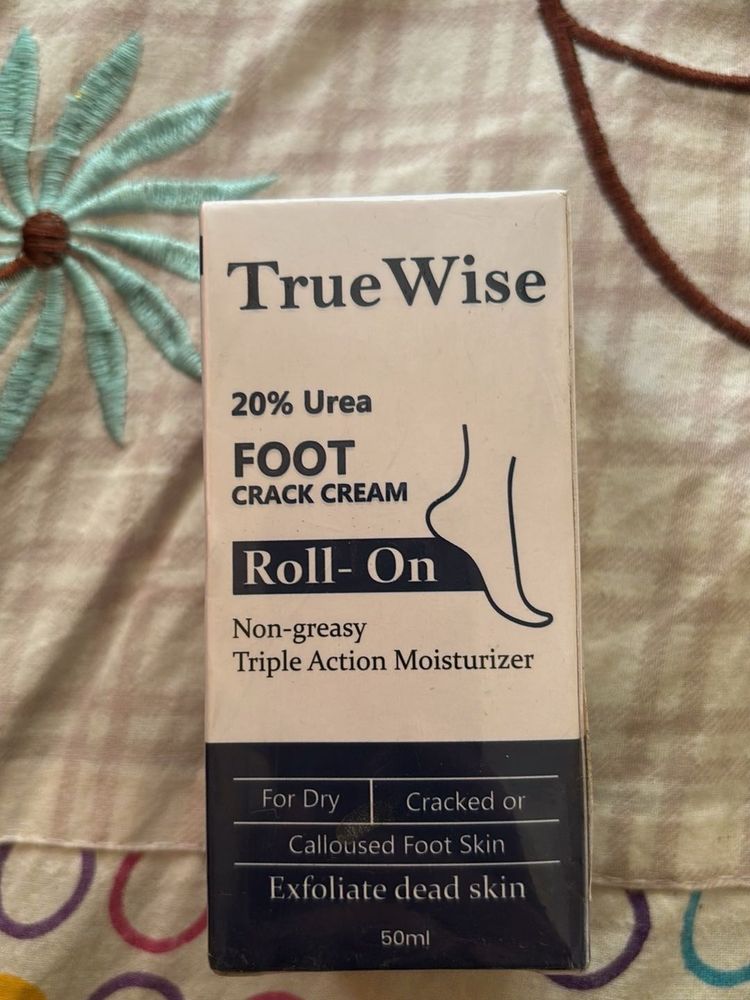TrueWise Foot Crack Cream Roll-On