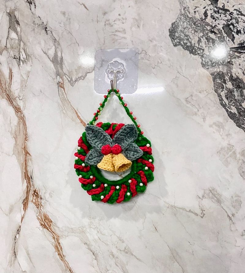 Christmas crochet ornament handmade