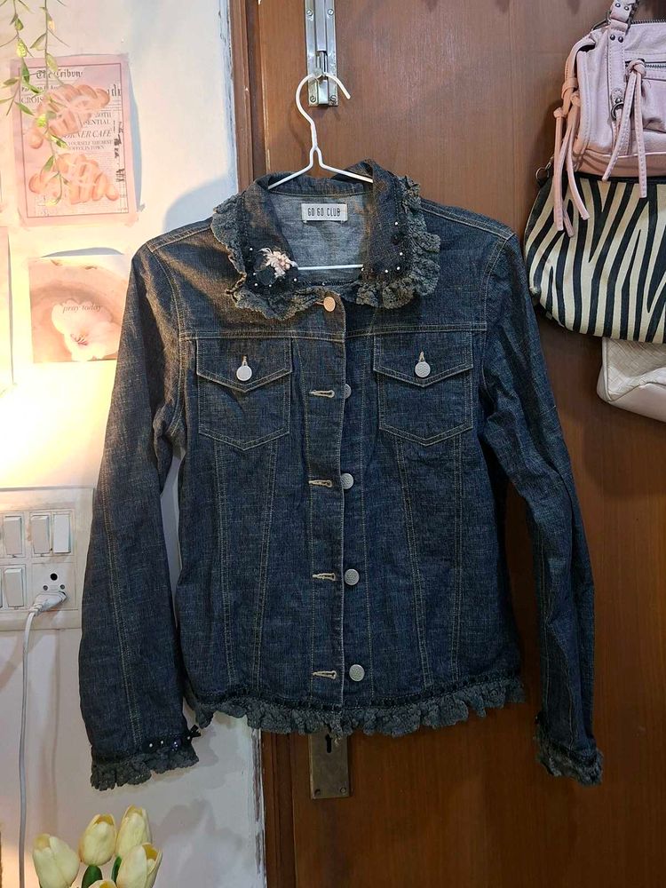 Embroided Denim Jacket