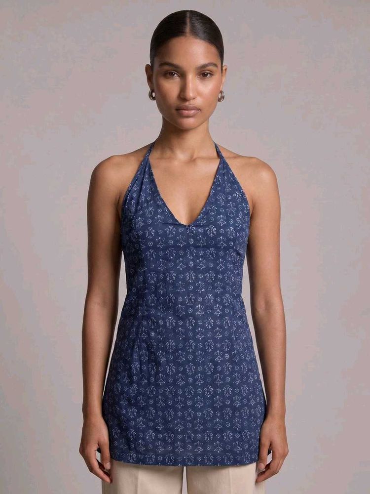 Nishorama Arya Halterneck Corset Kurti