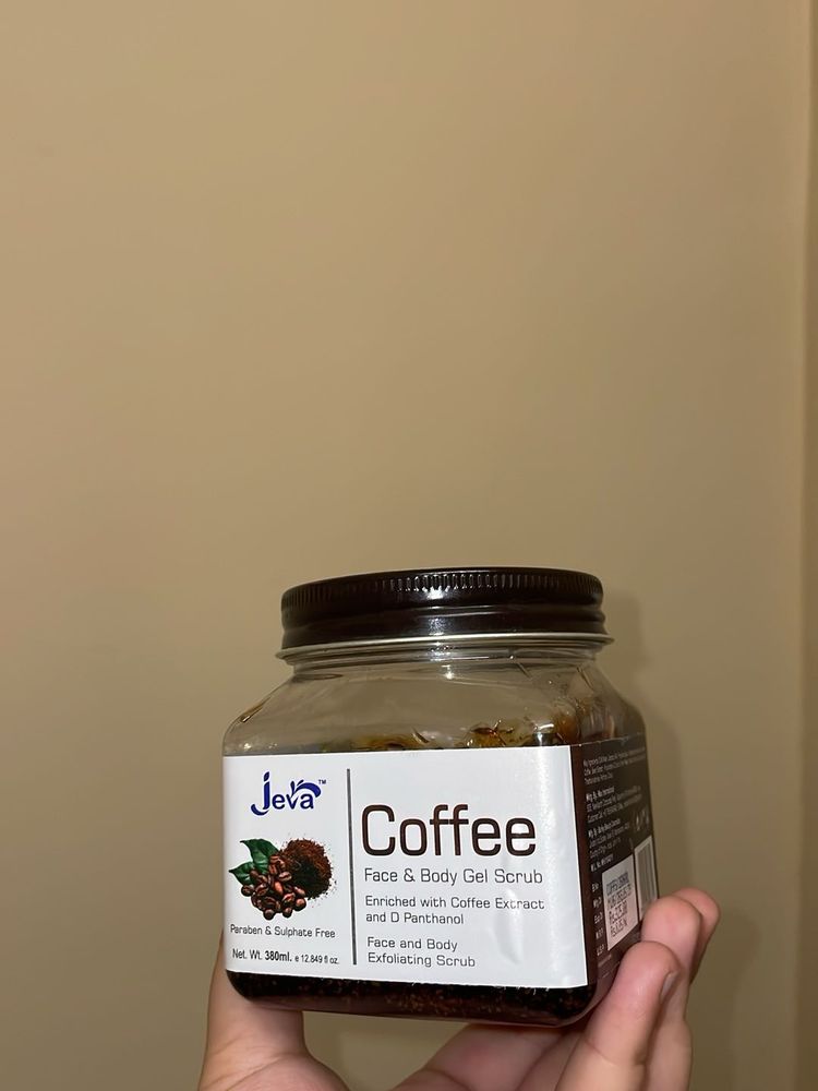 Jeva Coffee Face &amp; Body Gel Scrub