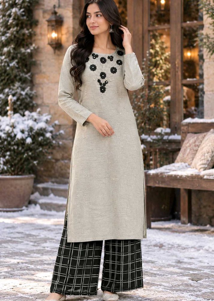 🇳🇿💫🎀Elegant Kurta with Palazzo Set