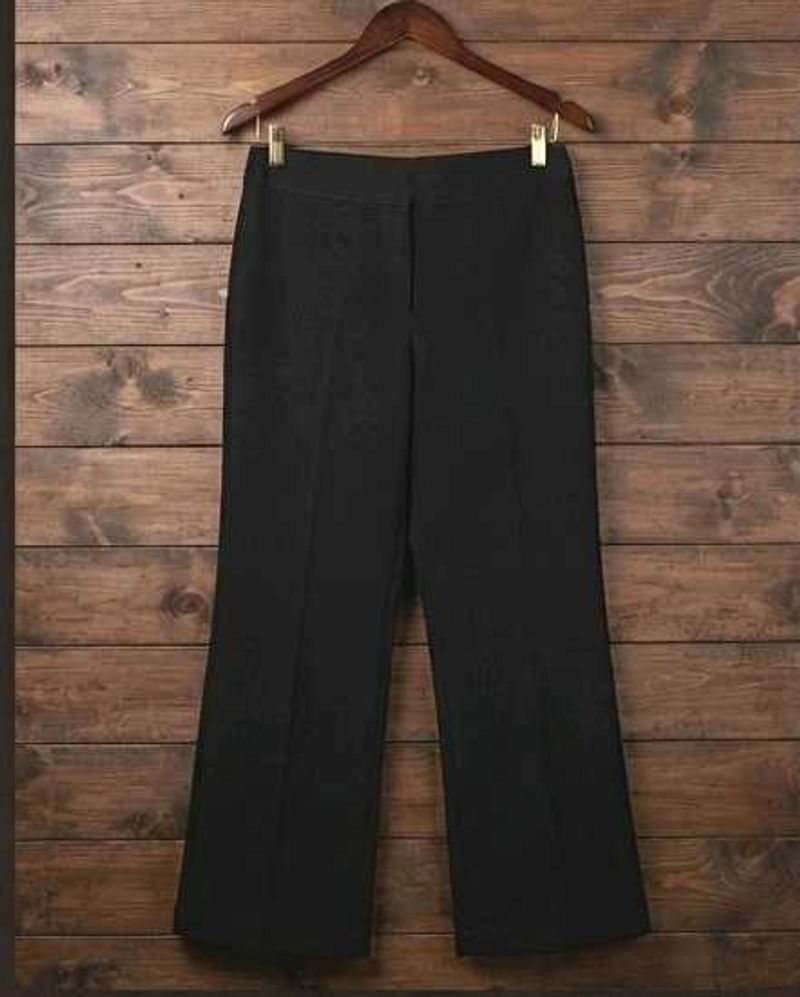 Classic Black Wide-Leg Trousers