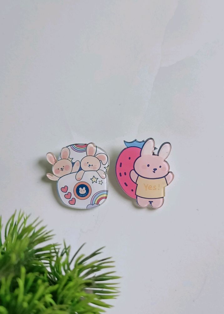 Kawaii Brooch Pins(2pcs)