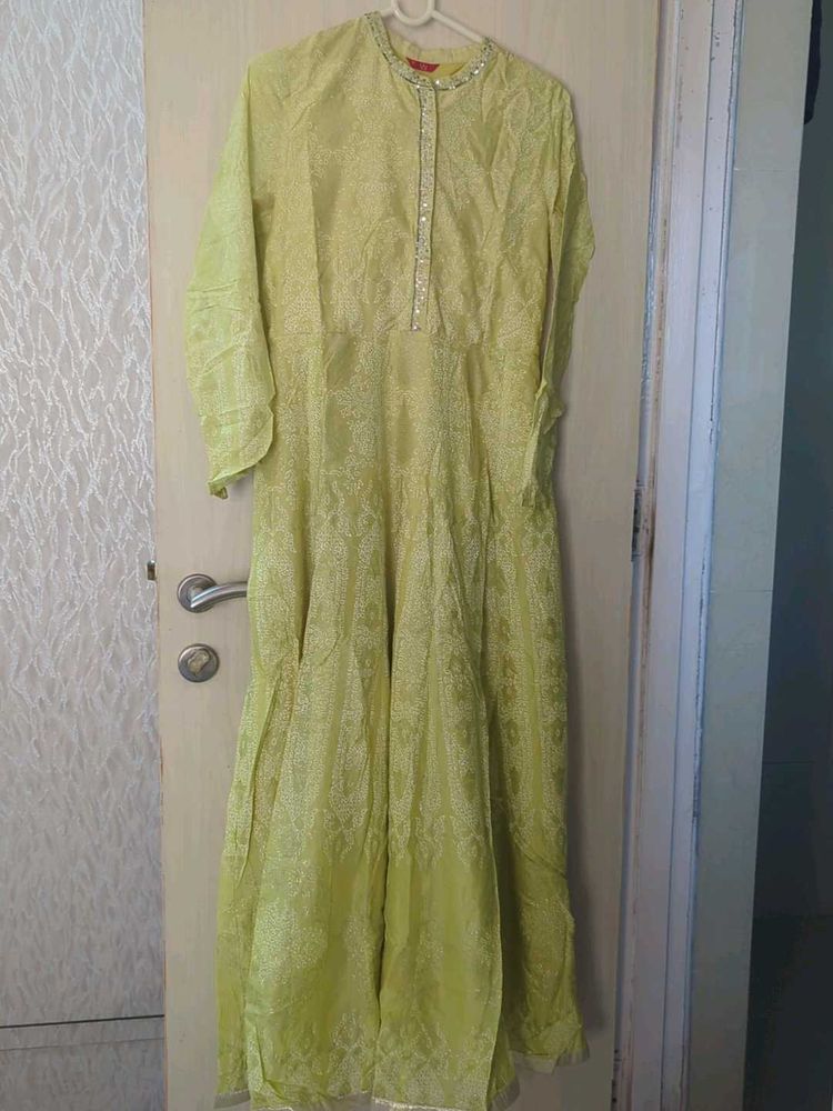 Elegant Lime Green Kurta