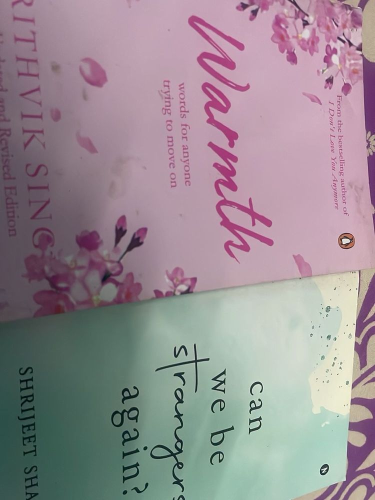 Warmth &amp; Can We Be Strangers Again? Books