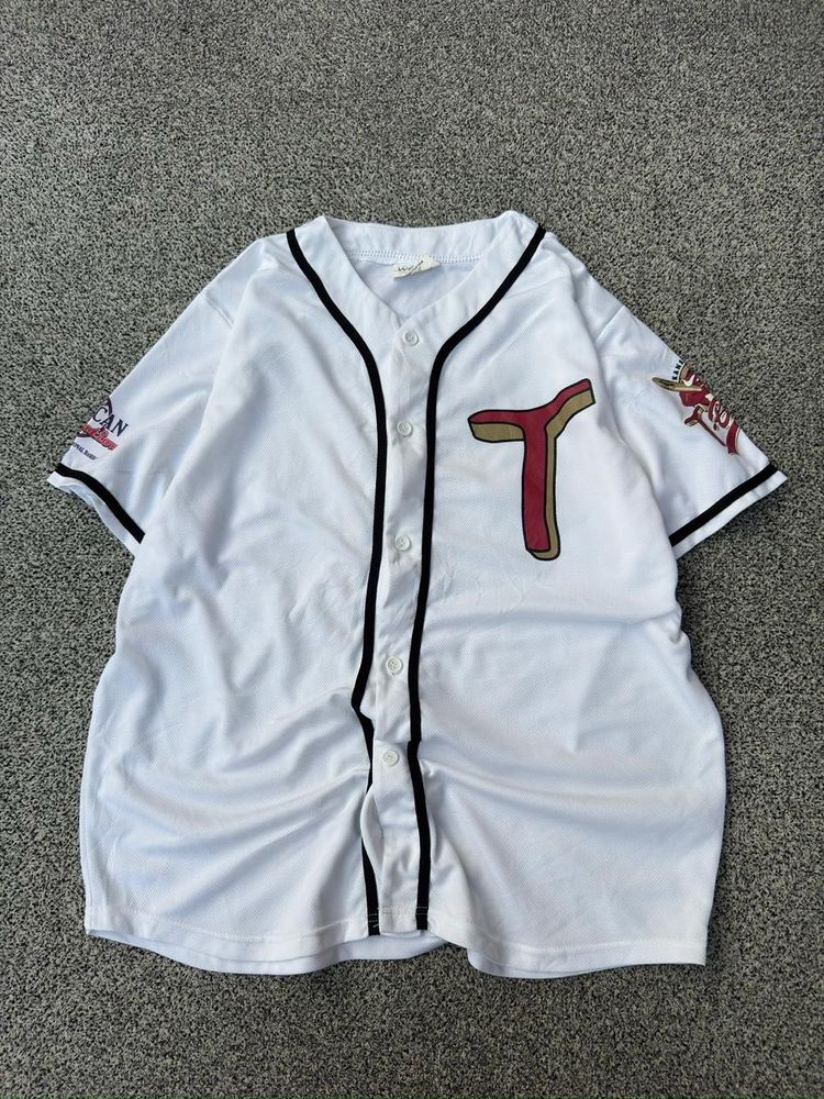 White Baseball Jersey