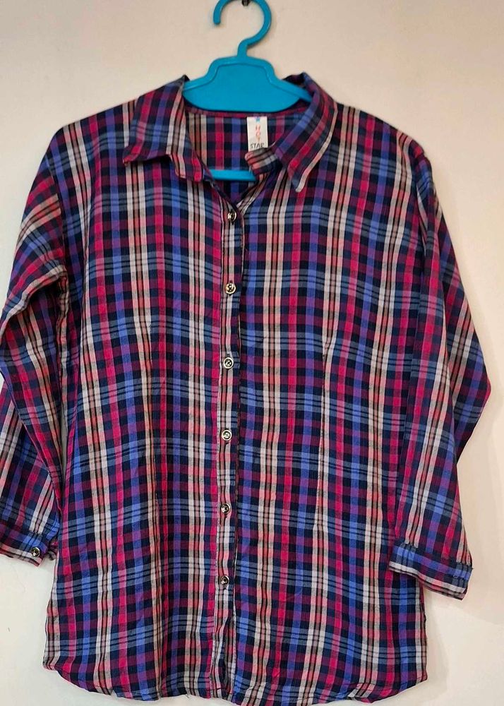 Checked Flannel Shirt