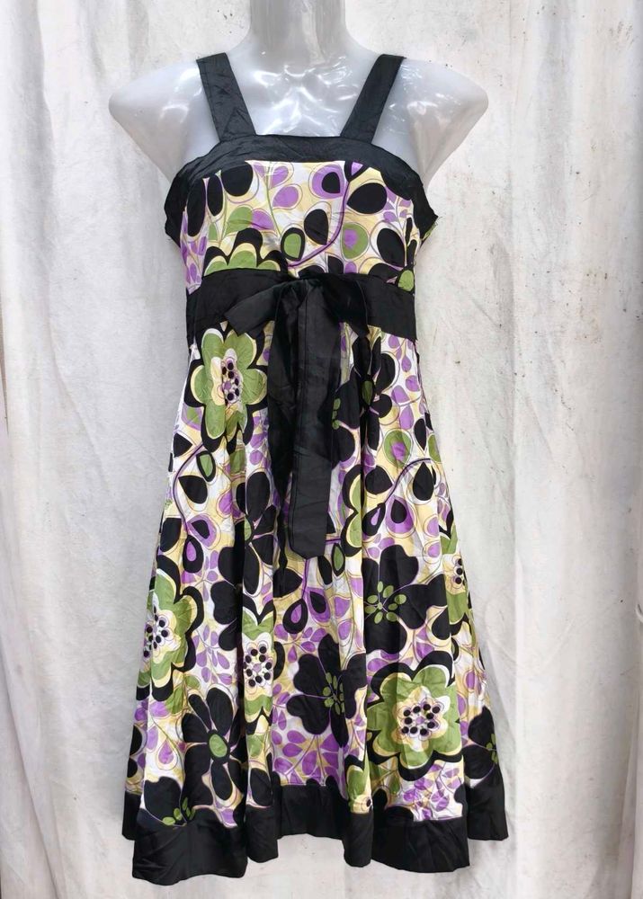 768. Floral mini frock