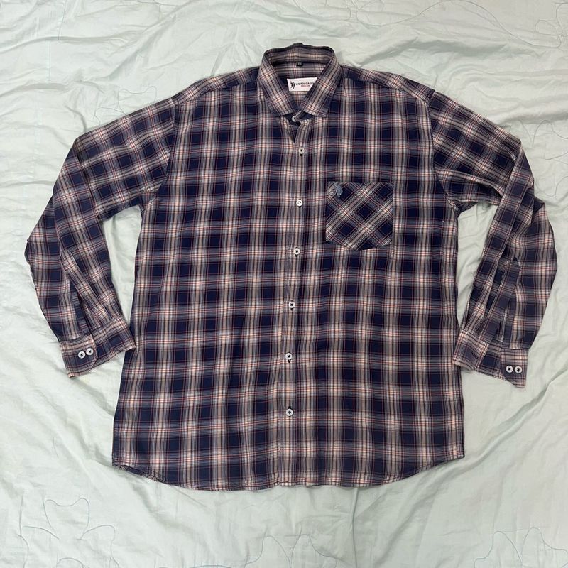 Men's Classic Plaid Long Sleeve Shirt