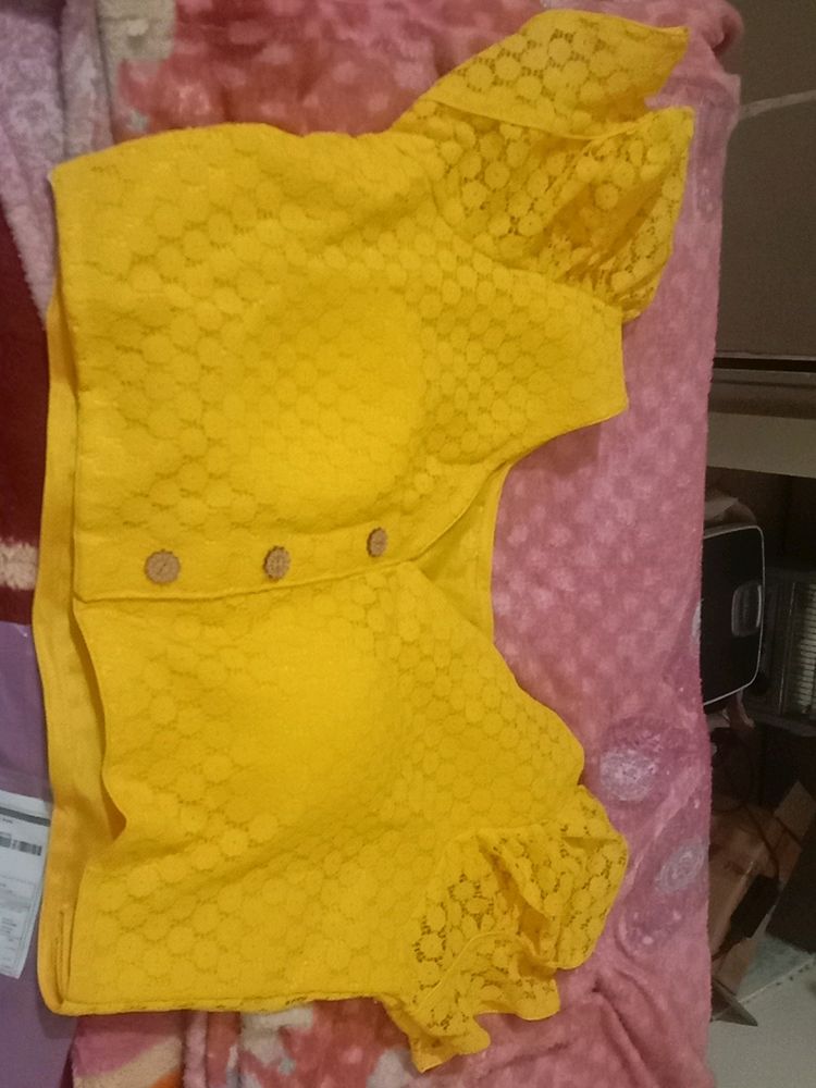 Nice Net Butta Hands Blouse