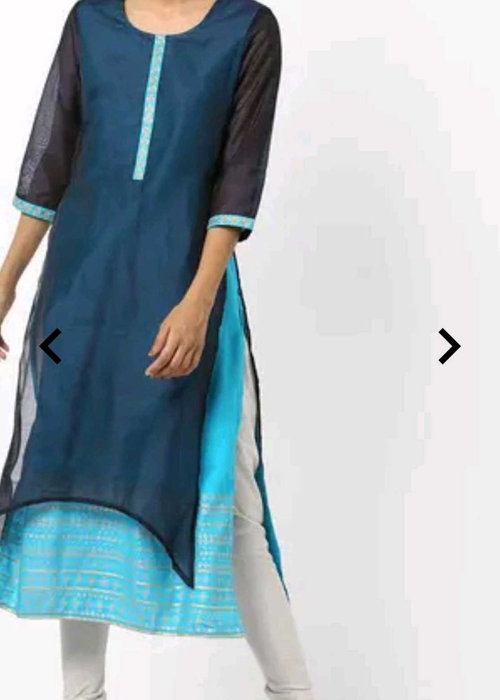 Elegant Blue Kurti