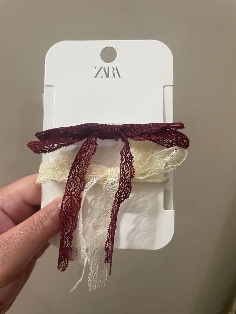 Zara Lace Hair Ties - Set of 3