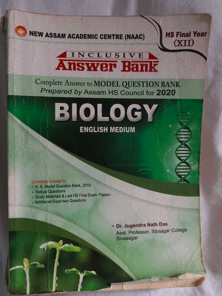 Biology Answer Bank HS Final Year XII