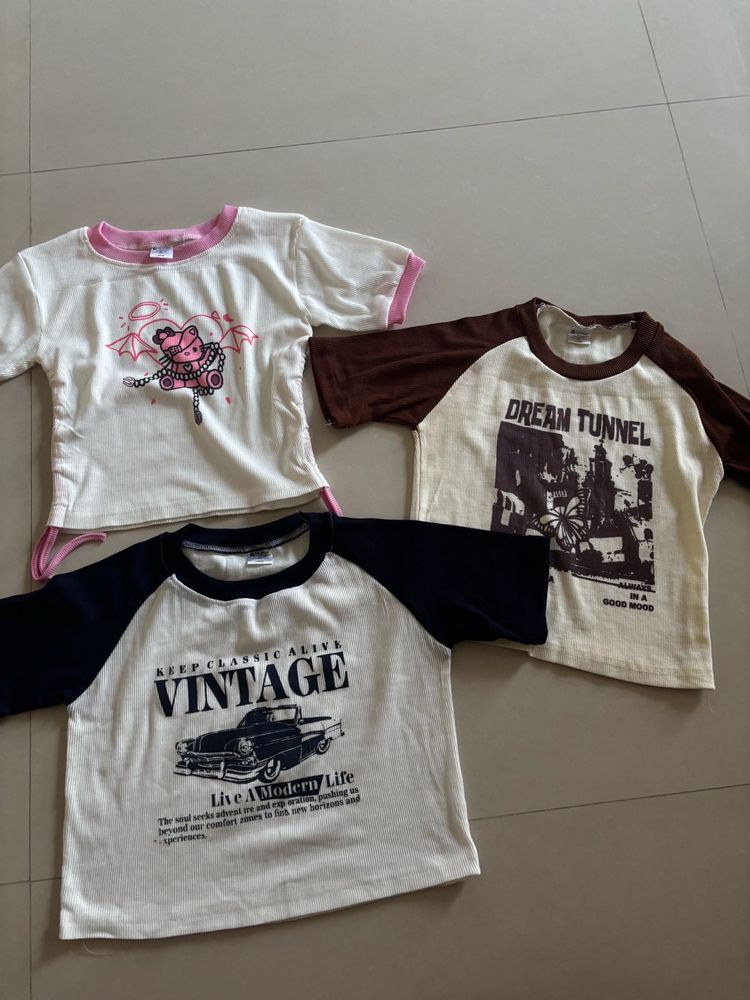 Bundle of 3 Graphic T-Shirts