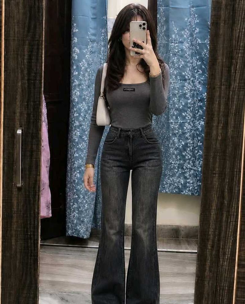 Dark Wash Bootcut Jeans