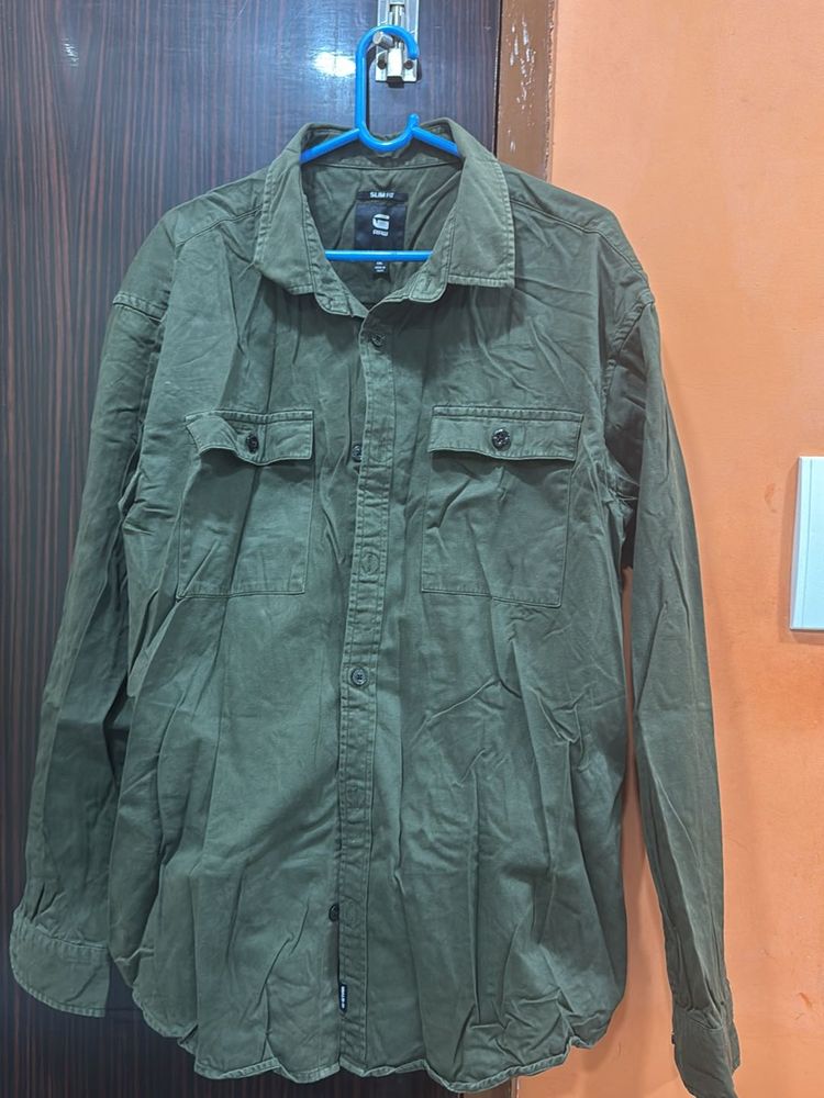 G-Star Raw Men's Button Down Shirt