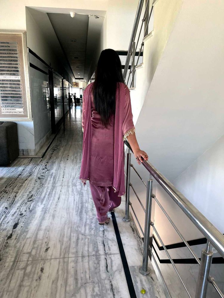 Elegant Pink Kurta Set with Dupatta