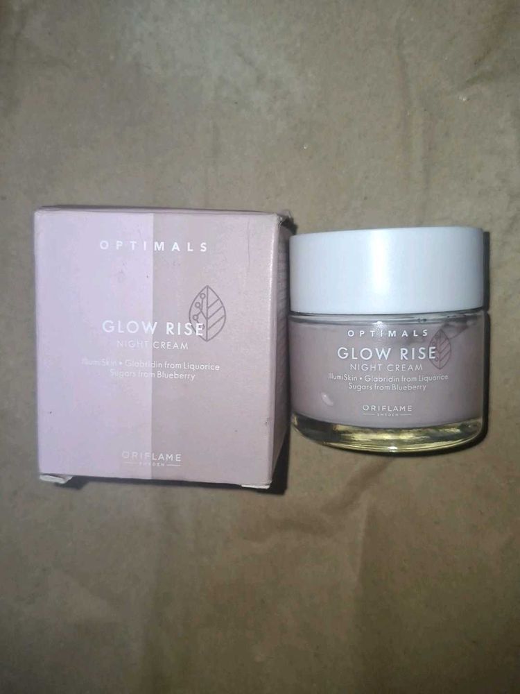 Oriflame Optimals Glow Rise Night Cream