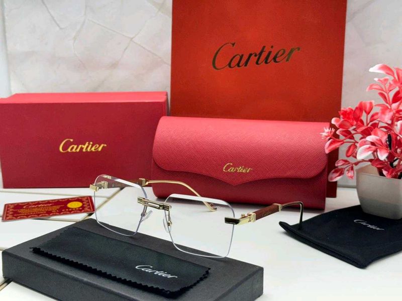 Cartier Rimless Glasses