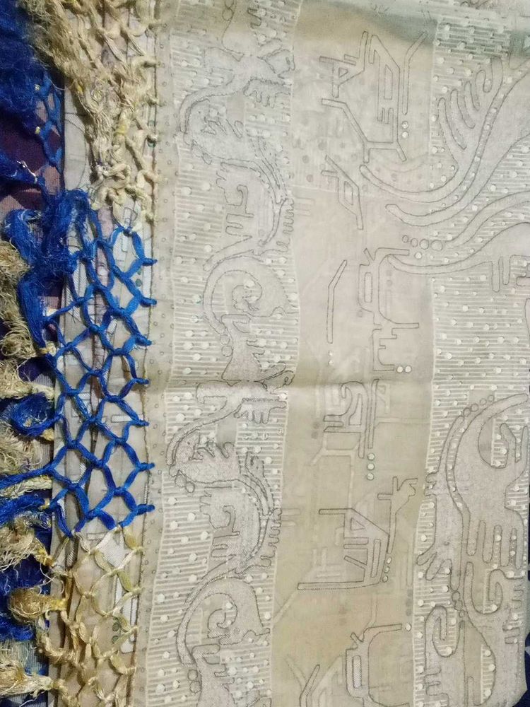 Designer siffon saree with Unique Print