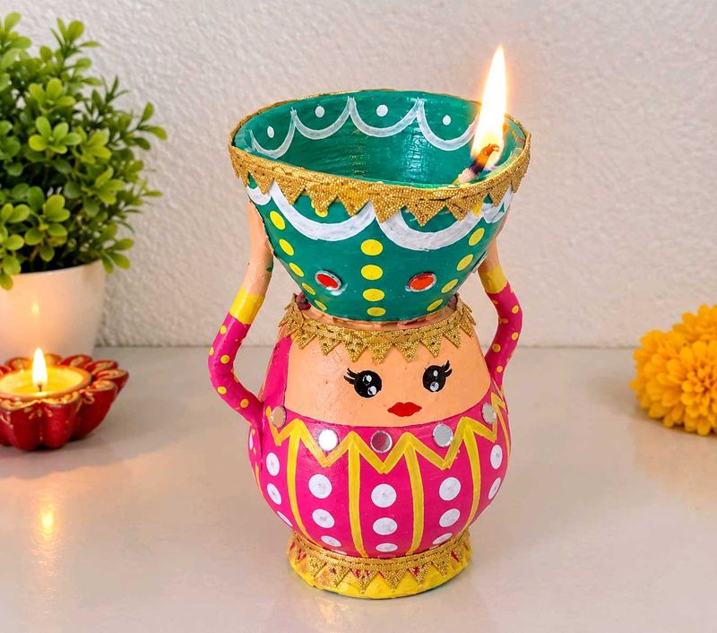 Handmade Decorative Diya Stand