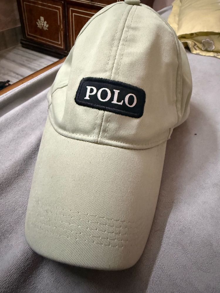 Unisex Polo Sea Green Cap