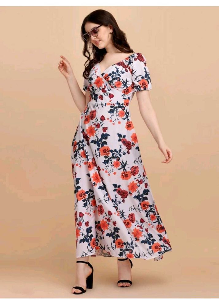 Chic Floral Maxi Dress