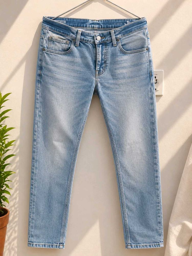 Light Wash Denim Jeans