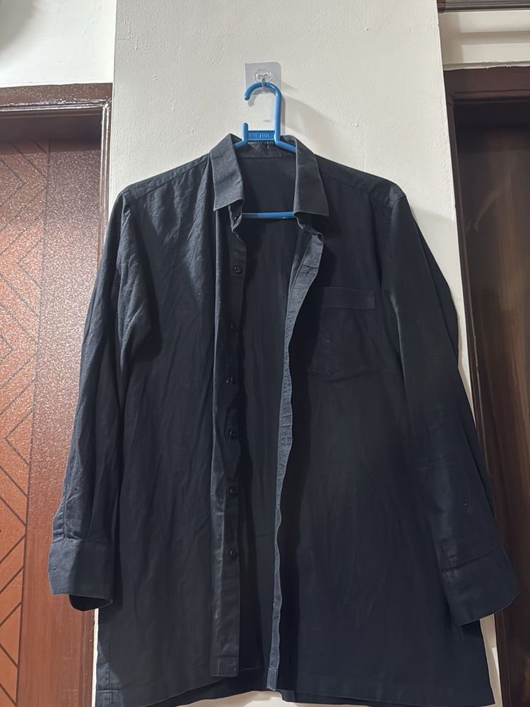 Classic Black Men's Shirt