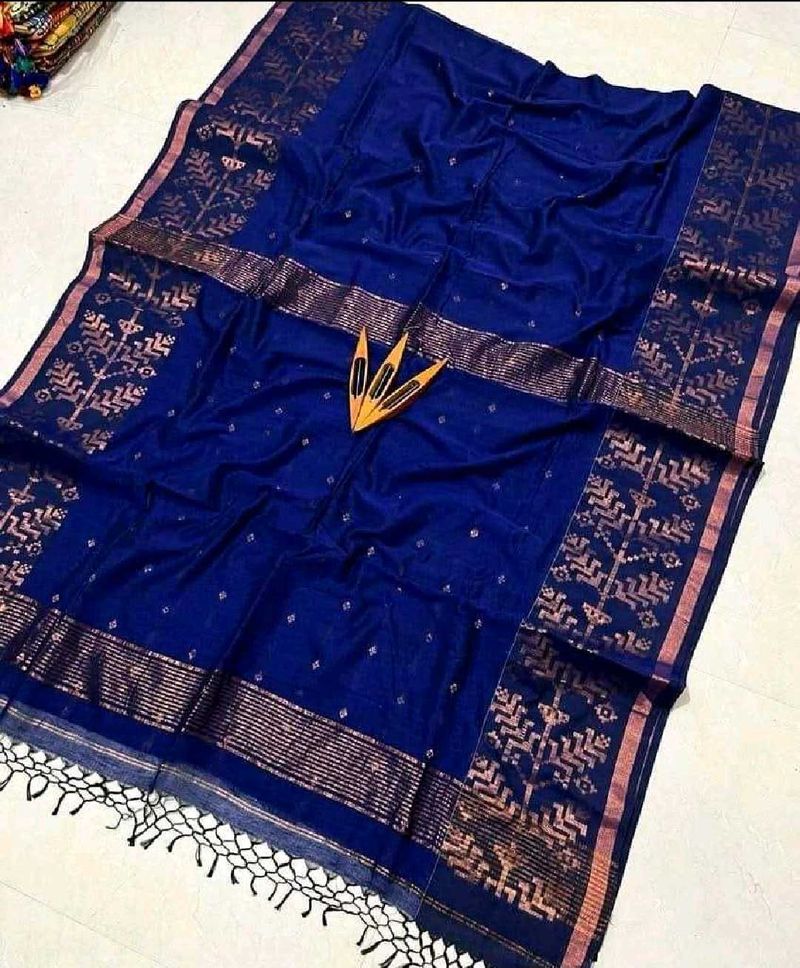 BRAND NEW KHADI COTTON HANDLOOM SAREE