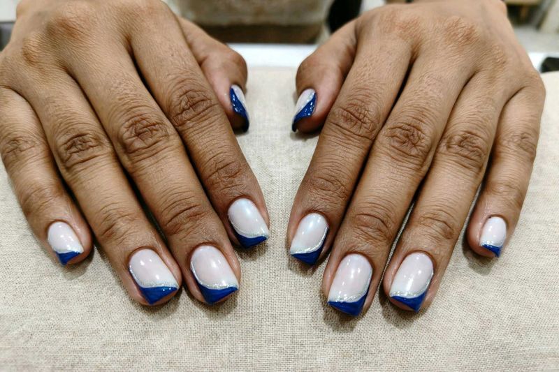 Elegant French Tip Nails