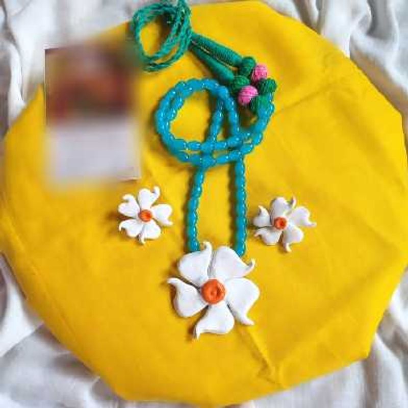 Handmade Floral Jewelry Set