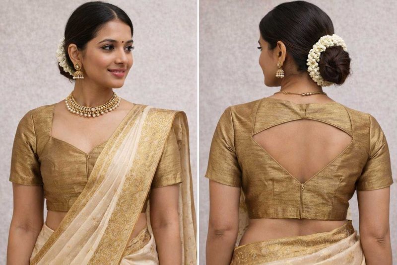 indya Gold Blouse (unused)
