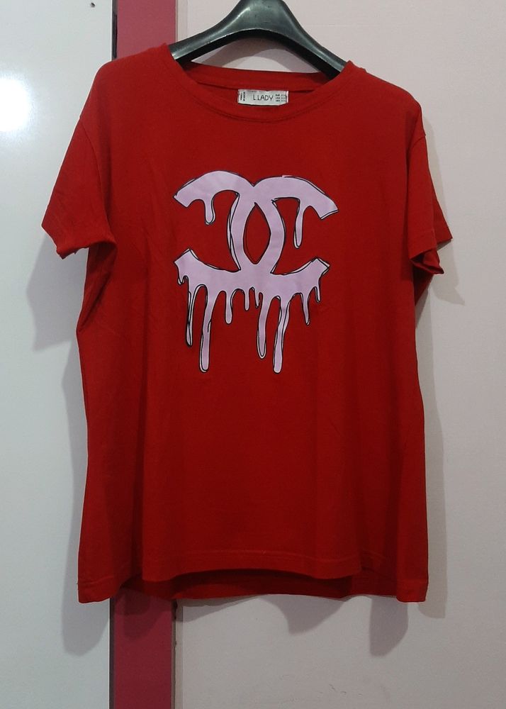 T-shirt Color-red