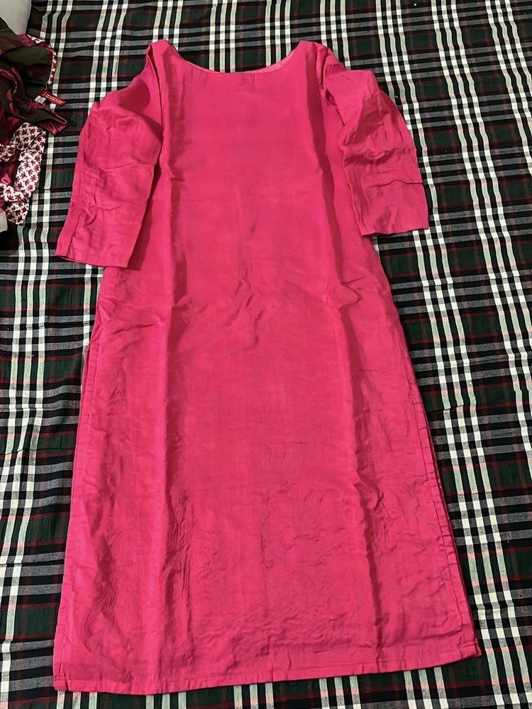 Vibrant Pink Kurta