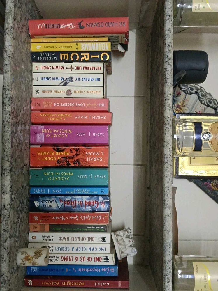 Collection of Popular Fiction Books
