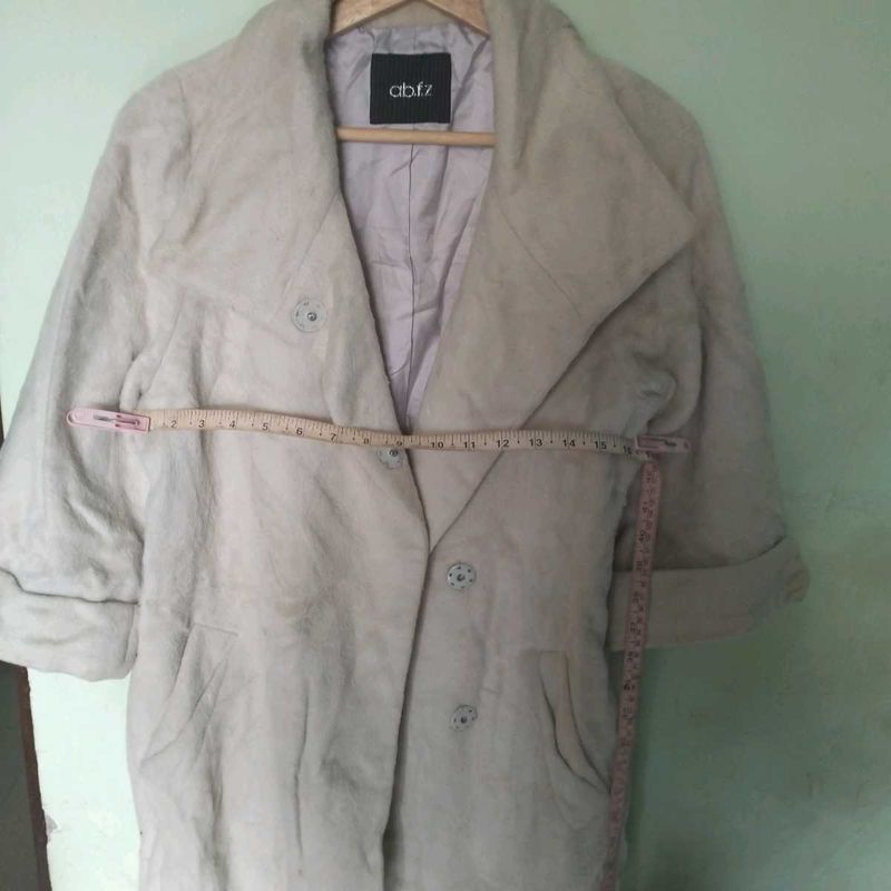 ab.f.z Cream Coat Free Delivery 🚚