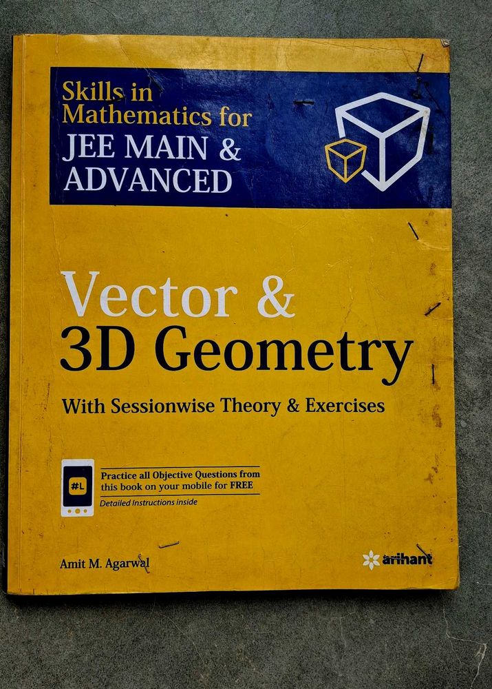 Arihant Vector &amp; 3D Geometry by Amit Agarwal
