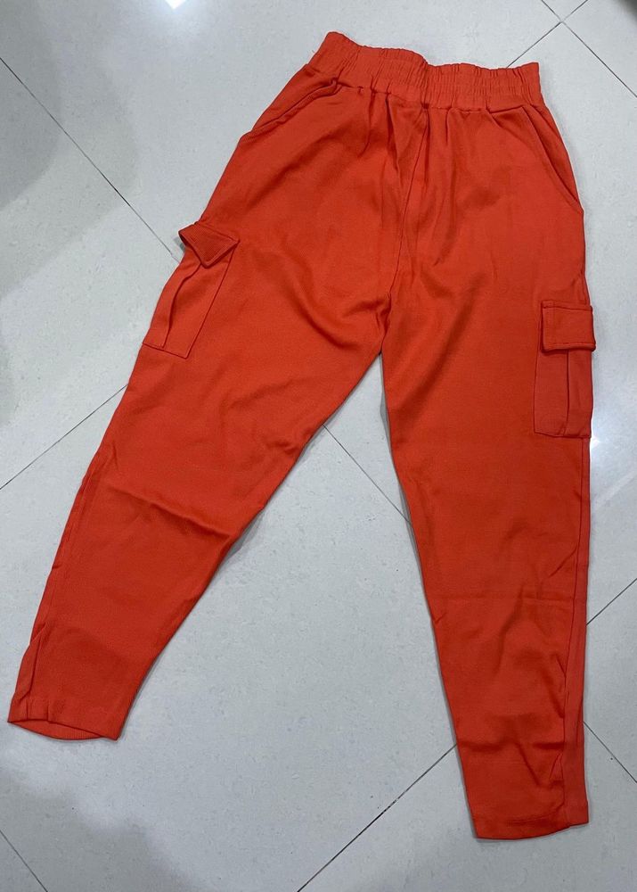Orange Joggers