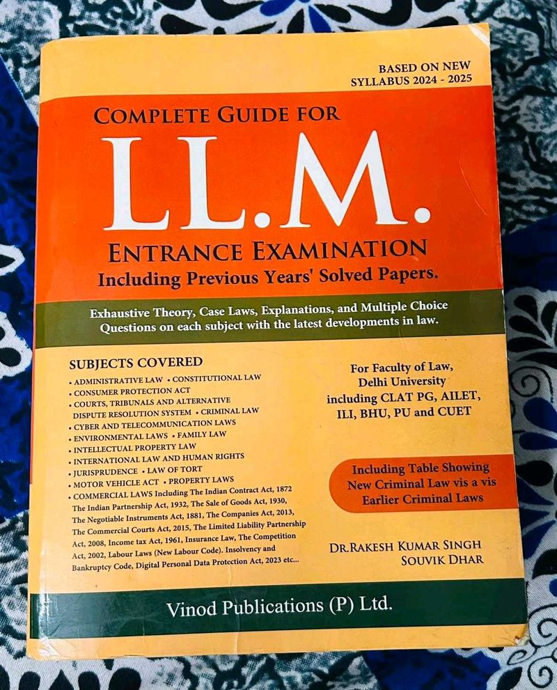 Complete Guide for LL.M. Entrance Examination