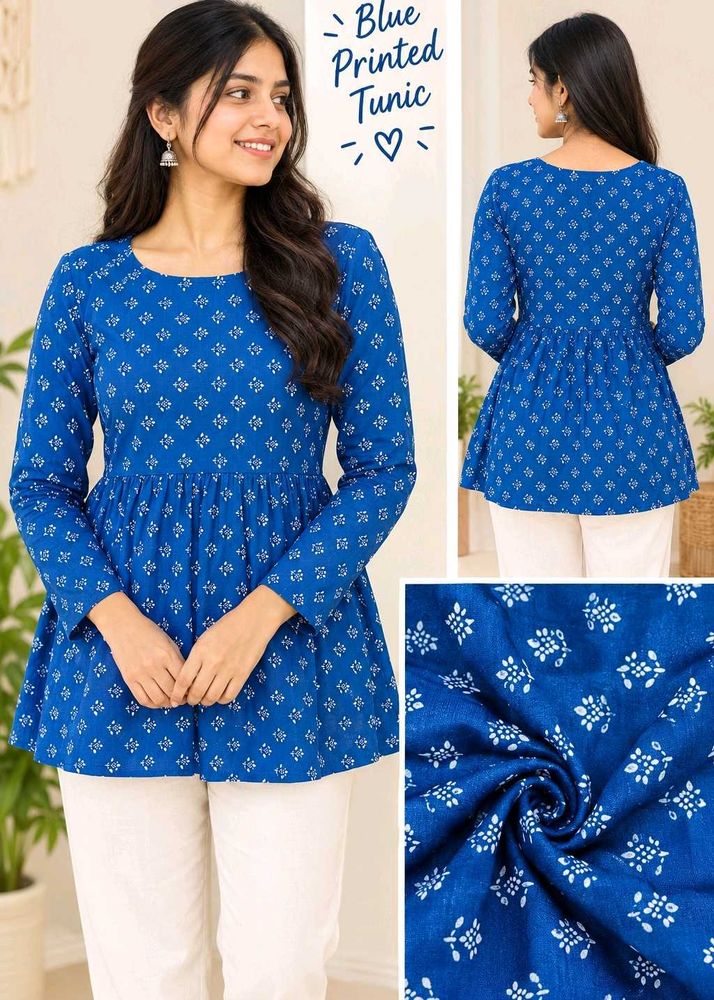 BRAND NEW Blue Printed Kurta Tunic💙