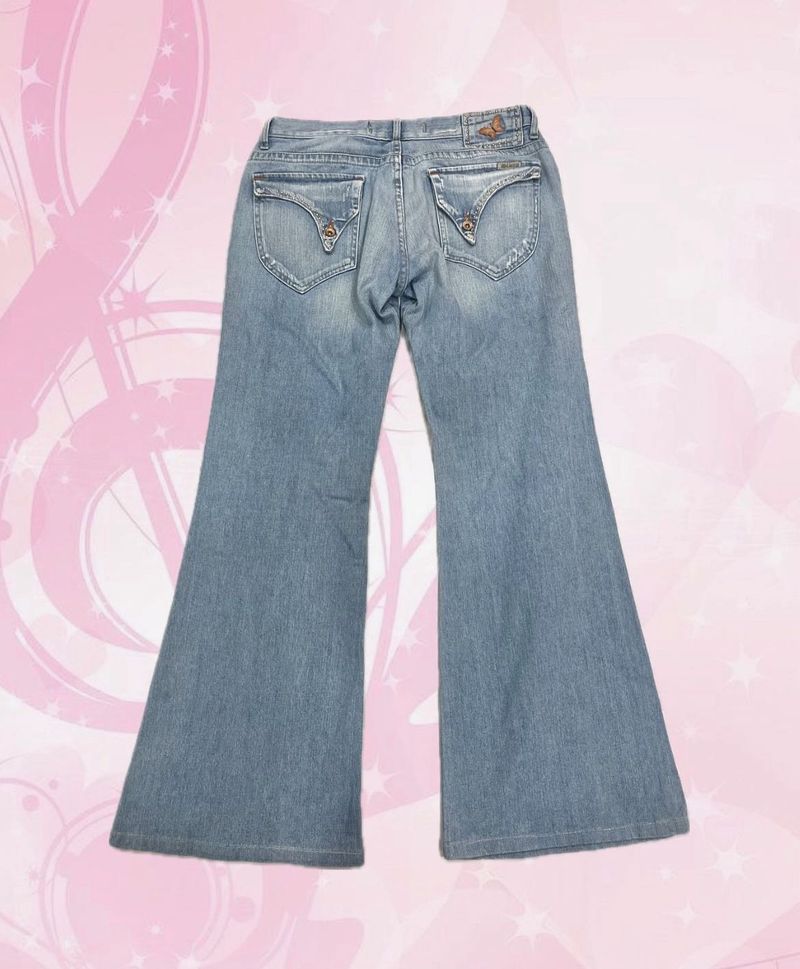 y2k embellised jeans