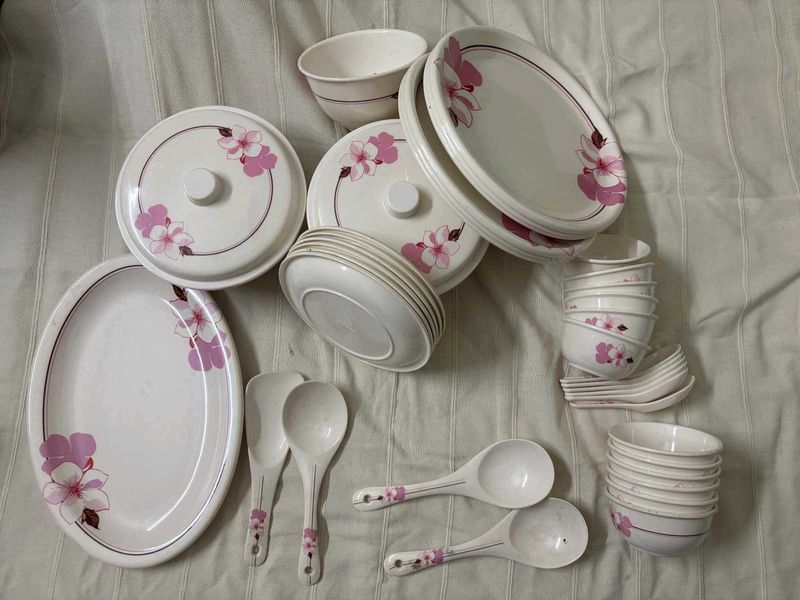 🆕Floral Dinnerware Set - Elegant &amp; Complete