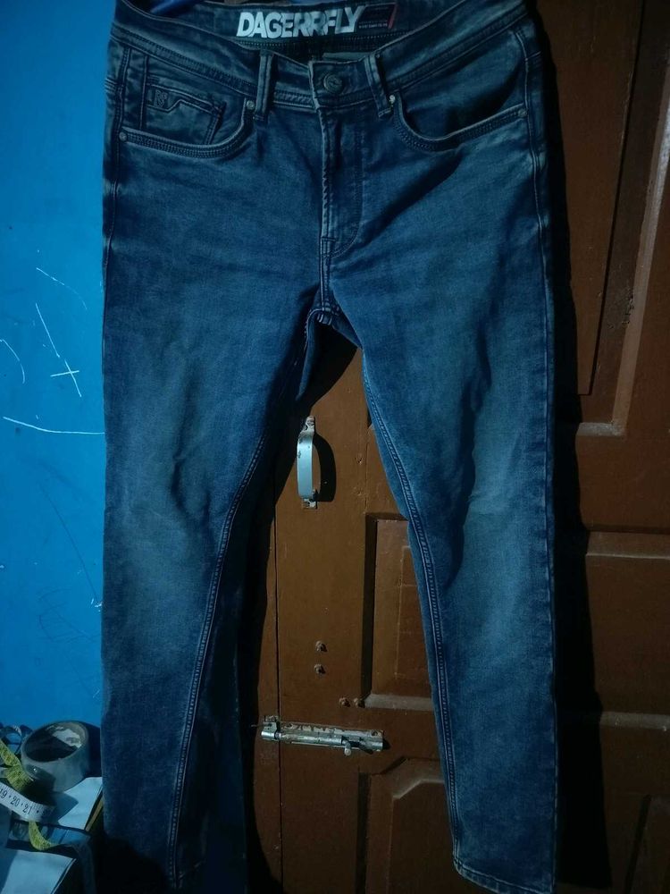 Dagerrfly Men's Blue Denim Jeans