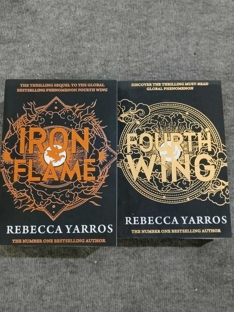 Rebecca Yarros Fourth Wing &amp; Iron Flame Books